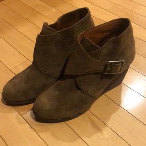 Lucky Brand Wedge Booties